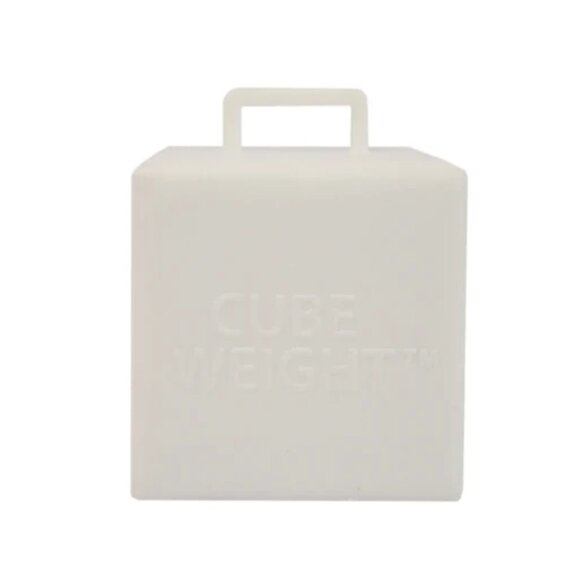 2 PCS- 65g White Balloon Weights, Square Balloon Weights- Balloon Holder - Picture 2 of 4